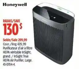 Canadian Tire Honeywell InSight True HEPA Air Purifier, Large offer