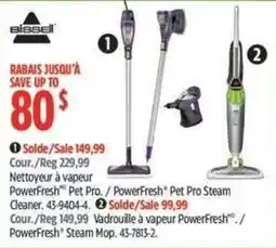 Canadian Tire Bissell PowerFresh Pet Pro PowerFresh Pet Pro Steam Cleaner offer