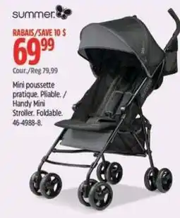 Canadian Tire Summer handy mini stroller offer