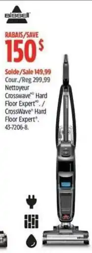 Canadian Tire Bissell Crosswave Hard Floor Expert offer