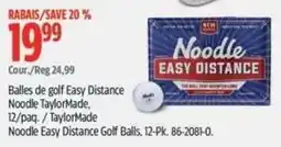Canadian Tire TaylorMade Noodle Easy Distance Golf Balls offer