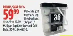Canadian Tire Mulligan Top Line Recycled Golf Balls offer