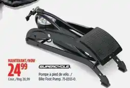 Canadian Tire Supercycle bike foot pump offer