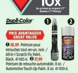 Canadian Tire Dupli-Color All-in-1 Scratch Fix Paint Black offer