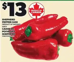 Independent Grocer Shepherd pepper case offer