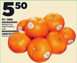 Independent Grocer PC mandarins offer