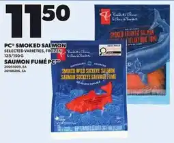 Independent Grocer PC smoked salmon offer