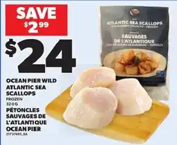 Independent Grocer Ocean Pier Wild Atlantic Sea Scallops offer