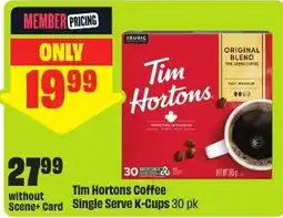 FreshCo Tim Hortons Coffee Single Serve K-Cups offer