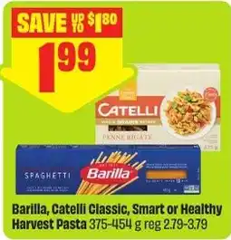 FreshCo Barilla, Catelli Classic, Smart or Healthy Harvest Pasta offer
