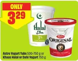 FreshCo Astro Yogurt Tubs offer