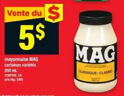 Maxi mag mayonnaise offer