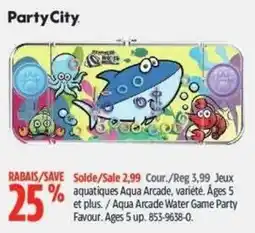 Canadian Tire Party City Aqua Arcade Water Game Party Favour offer