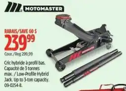 Canadian Tire Motomaster low-profile hybrid jack offer