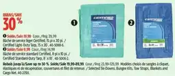 Canadian Tire Certified light-duty tarp offer