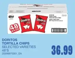 Wholesale Club Doritos tortilla chips selected varieties offer