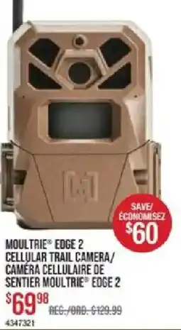 Cabela's Moultrie edge 2 cellular trail camera offer