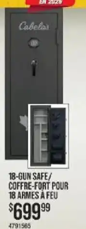 Cabela's Cabelas 18-gun safe offer