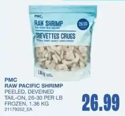 Wholesale Club Pmc raw pacific shrimp offer