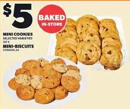 Independent Grocer Mini cookies selected varieties 24's mini-biscuits offer