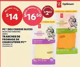 Independent Grocer PC deli cheese slices offer