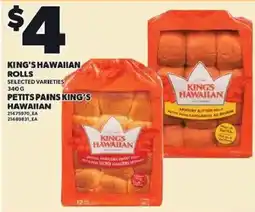 Independent Grocer King's Hawaiian rolls offer