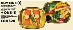 Independent Grocer Ready to cook salmon or chicken entree offer