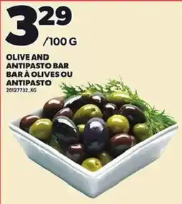 Independent Grocer Olive and antipasto bar offer