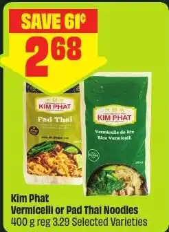 FreshCo Kim Phat Vermicelli or Pad Thai Noodles offer