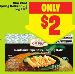 FreshCo Kim Phat Spring Rolls offer