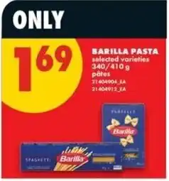 No Frills Barilla pasta offer