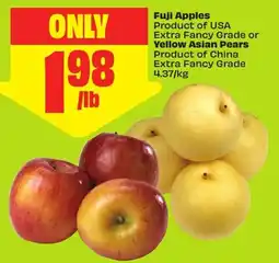 FreshCo Fuji Apples Yellow Asian Pears offer