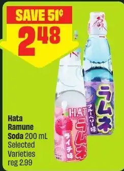 FreshCo Hata Ramune Soda offer