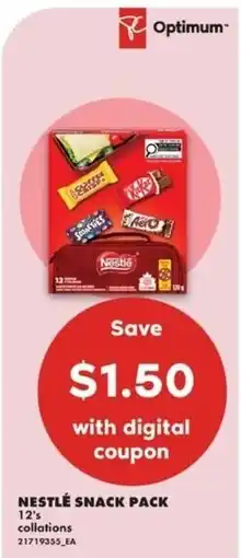 No Frills Nestlé snack pack offer