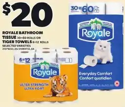 Independent Grocer Royale bathroom tissue offer