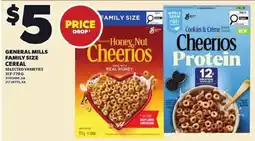 Independent Grocer General Mills family size cereal offer