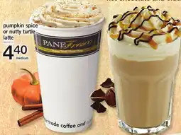 Loblaws Pumpkin spice or nutty turtle latte offer