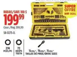 Canadian Tire Black & Decker tool set offer