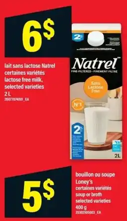 Maxi Natrel lactose free milk offer
