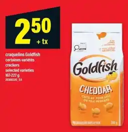 Maxi Goldfish crackers offer