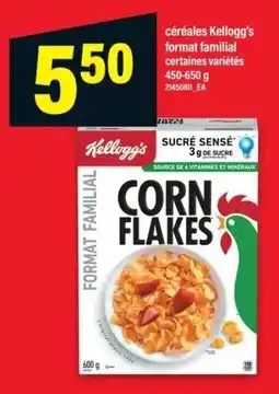Maxi Kellogg's corn flakes offer