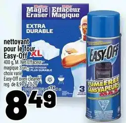 Metro Easy-Off fume free sans vapeurs max offer