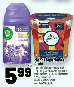 Metro Air Wick purificateur d'air Glade offer