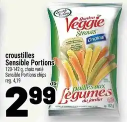 Metro Sensible Portions veggie straws original offer