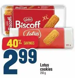 Marché Adonis Lotus cookies offer