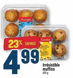 Marché Adonis Irresistible muffins offer