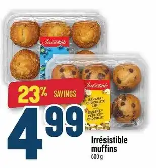 Marché Adonis Irresistible muffins offer