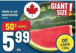 Marché Adonis watermelons offer