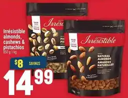 Marché Adonis Irresistible almonds cashews & pistachios offer
