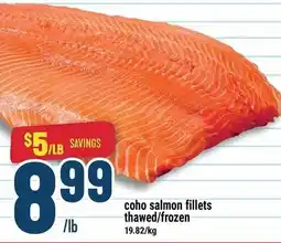 Marché Adonis coho salmon fillets offer